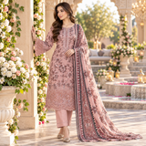 Bareeze Premium Printed Airjet Karandi 3-Piece Collection