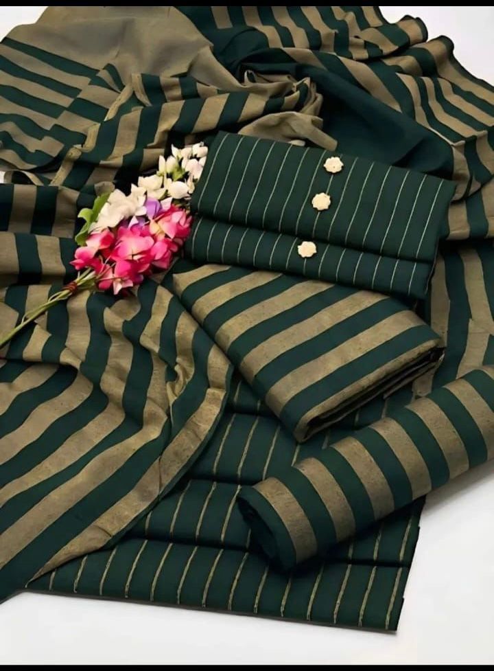 Royal Susi Collection – Premium 3-Piece Handwoven Susi Striped Suit